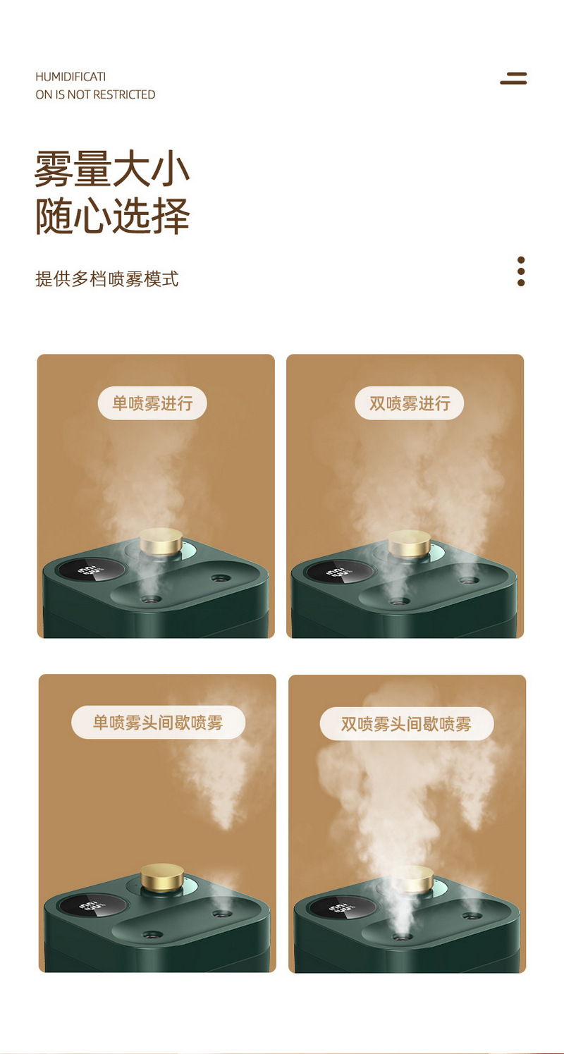 fangyuan usb humidifier heavy fog air purification silent indoor double spray7
